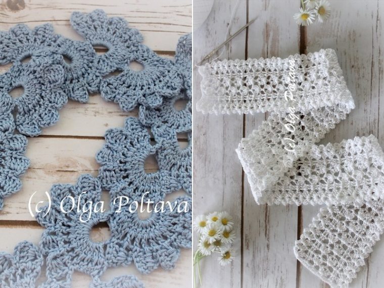 Wonderfully Lacy Crochet Edgings Free Patterns