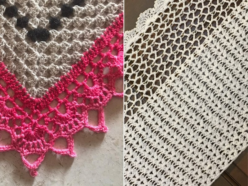 Amazing Long Shawls Free Crochet Patterns