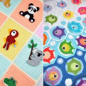 Fun Animal Baby Blankets Free Crochet Patterns