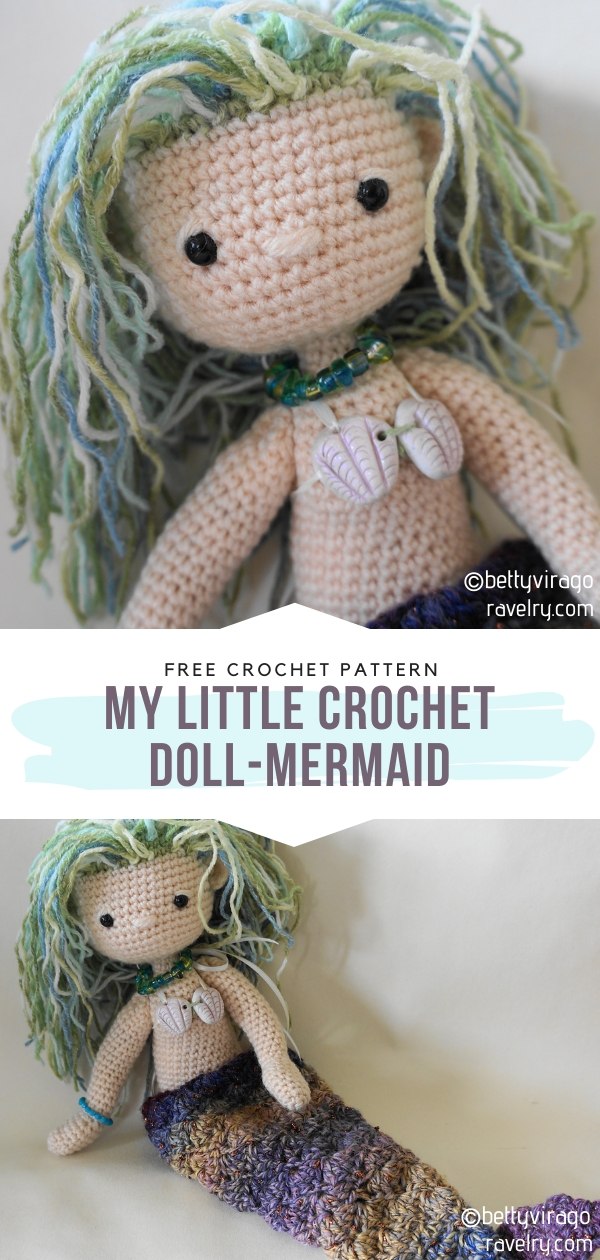 crochet doll-Mermaid Amigurumi