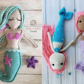 Lovely Mermaid Amigurumi Free Crochet Patterns