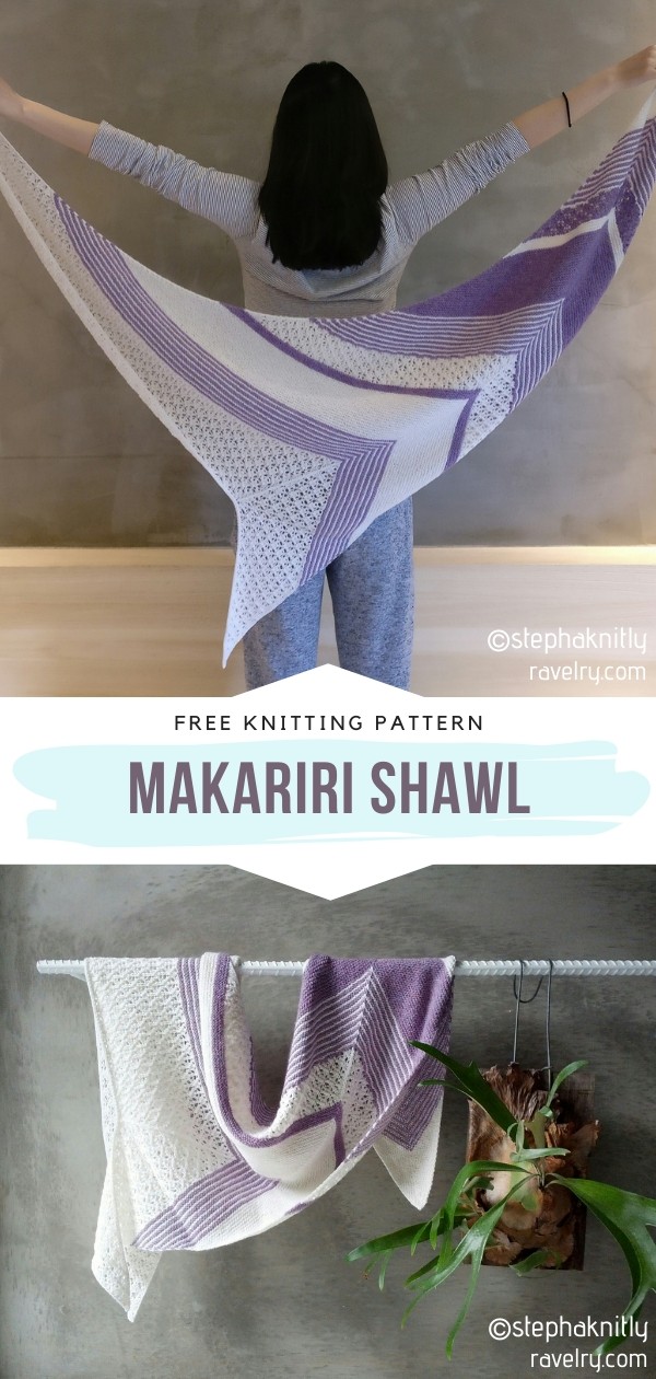 knitted shawl