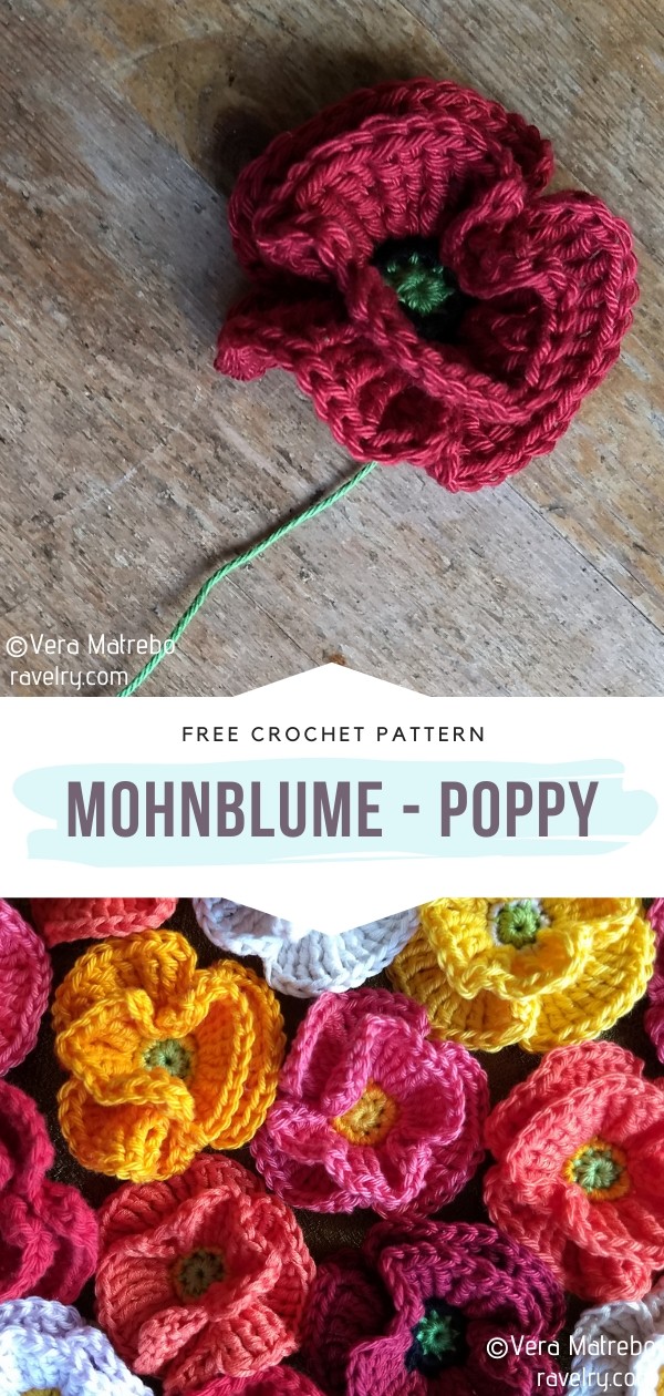 Crochet Poppies