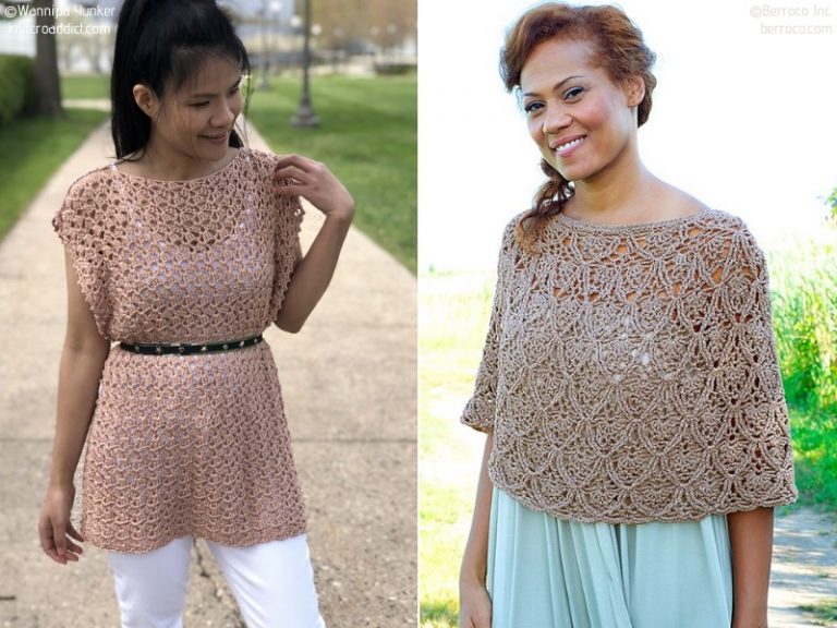 Crochet Ponchos For Spring