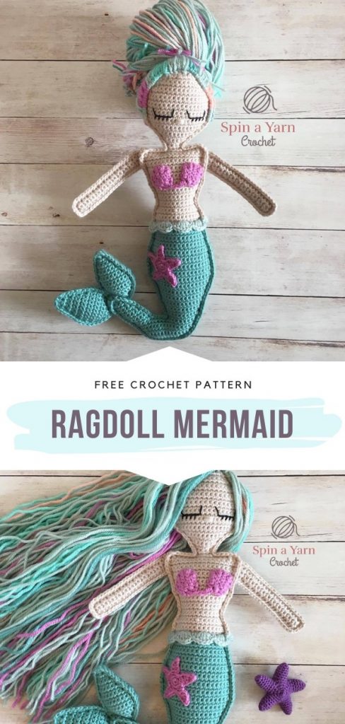 Lovely Mermaid Amigurumi - Free Crochet Patterns