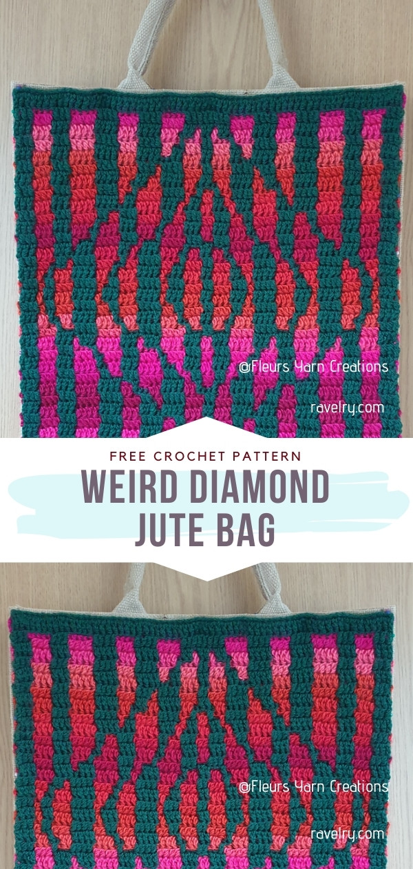 Crochet Jute Bag