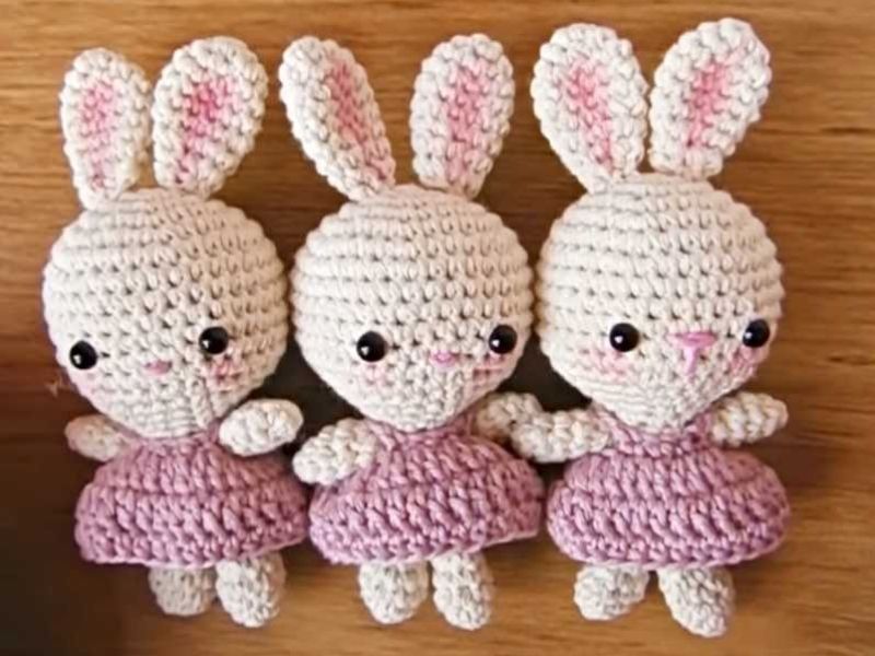 Little Crochet Bunnies Free Patterns