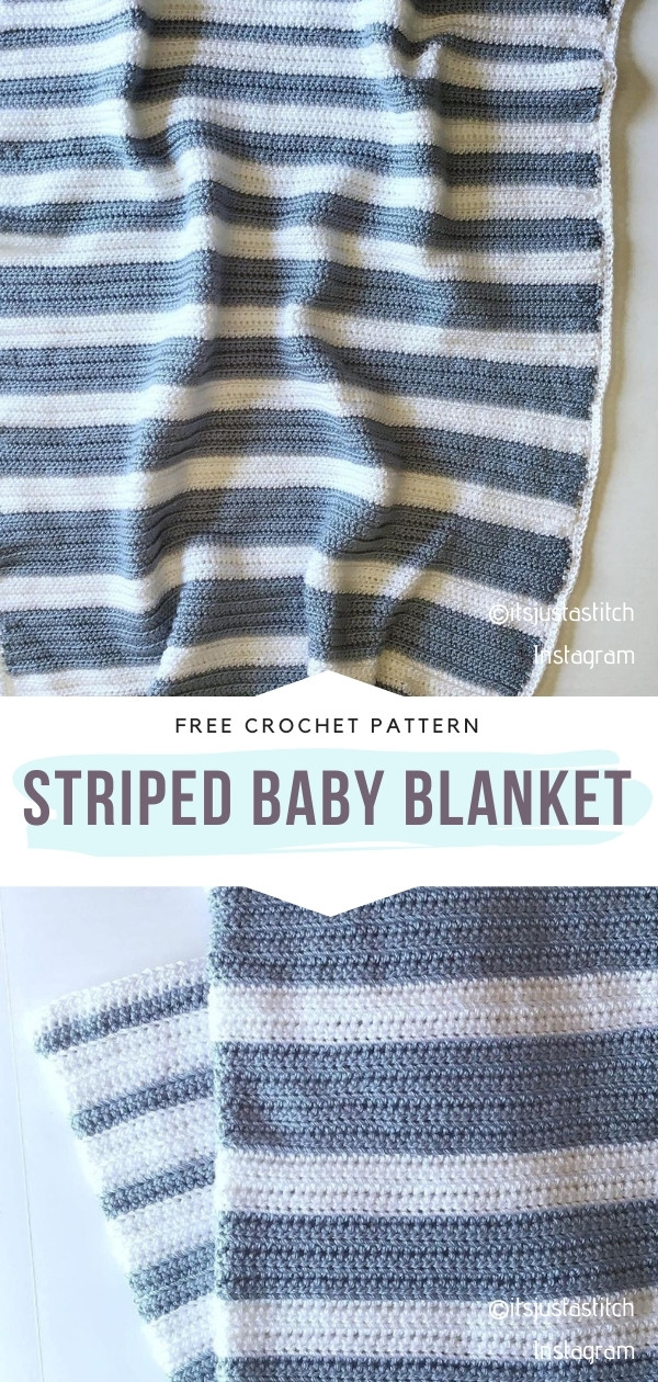 Striped Baby Blanket