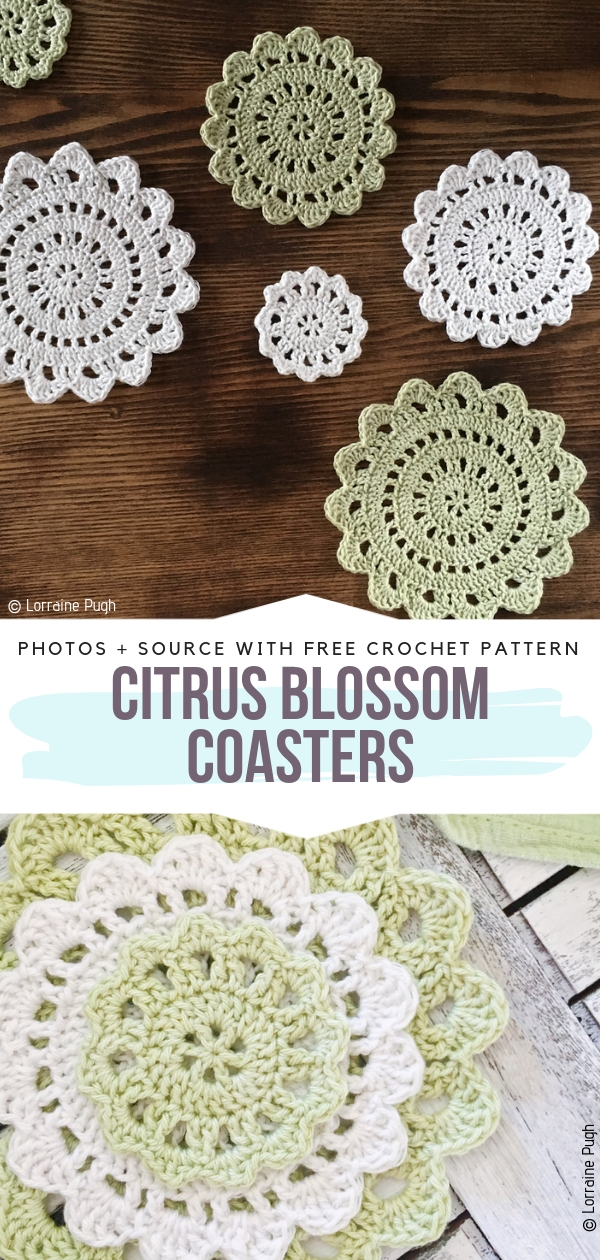 KristinesCrochets : Round Lace Doily - Easy Crochet Pattern