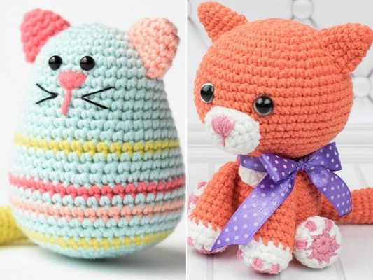 Cute Amigurumi Kitties Free Crochet Patterns