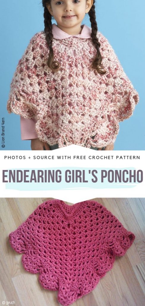 Crochet Ponchos for Kids - Free Patterns