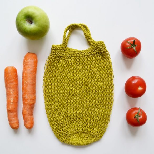 BeginnerFriendly Knit Grocery Bags with Free Patterns