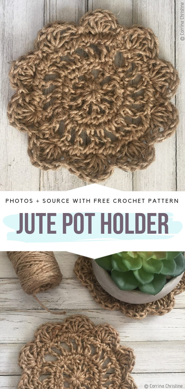 Jute Pot Holder