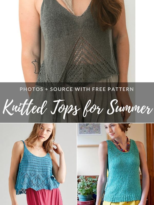 knitted top summer