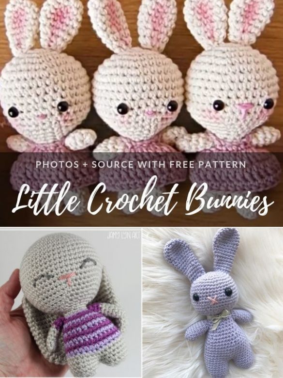 Little Crochet Bunnies Free Patterns