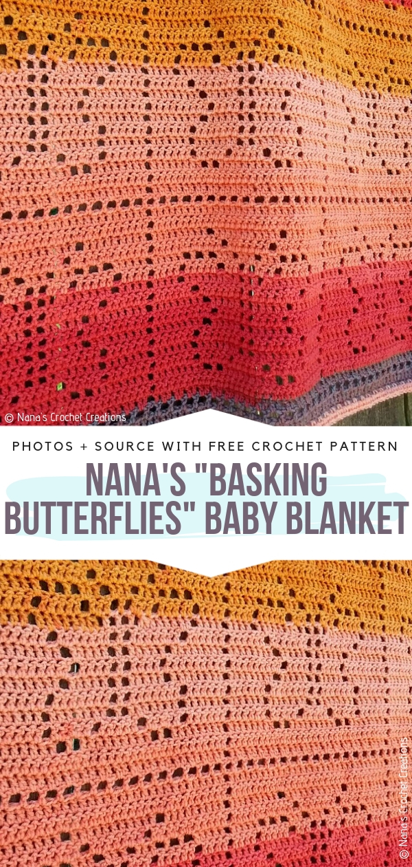Fantastic Butterfly Crochet Blankets - Free Patterns