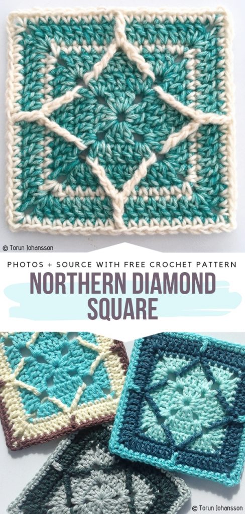 Crochet Afghan Square - Free Patterns