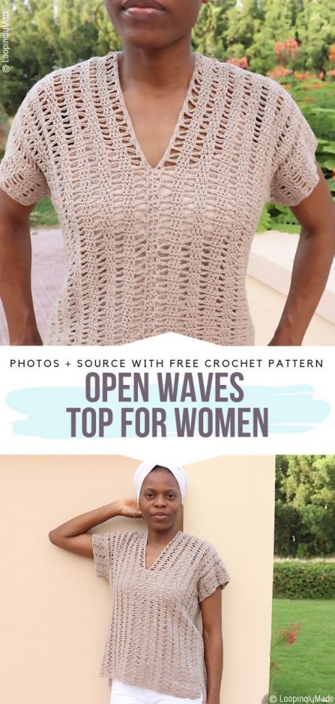 Simple Crochet Tops - Ideas and Free Patterns