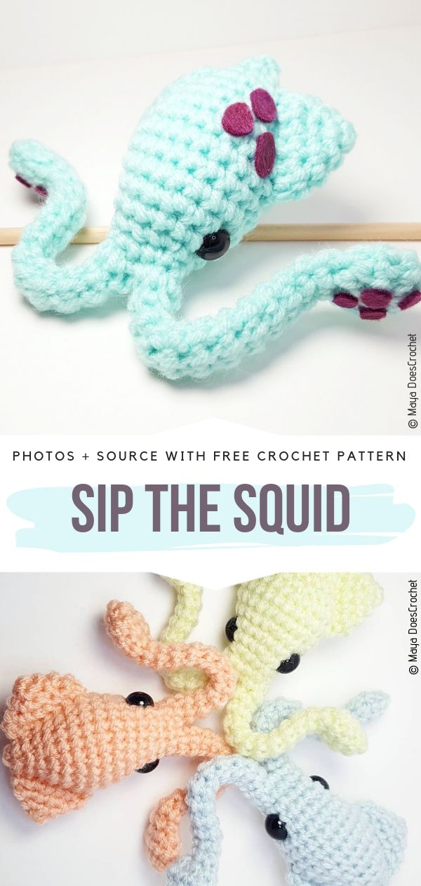 Crochet Squid