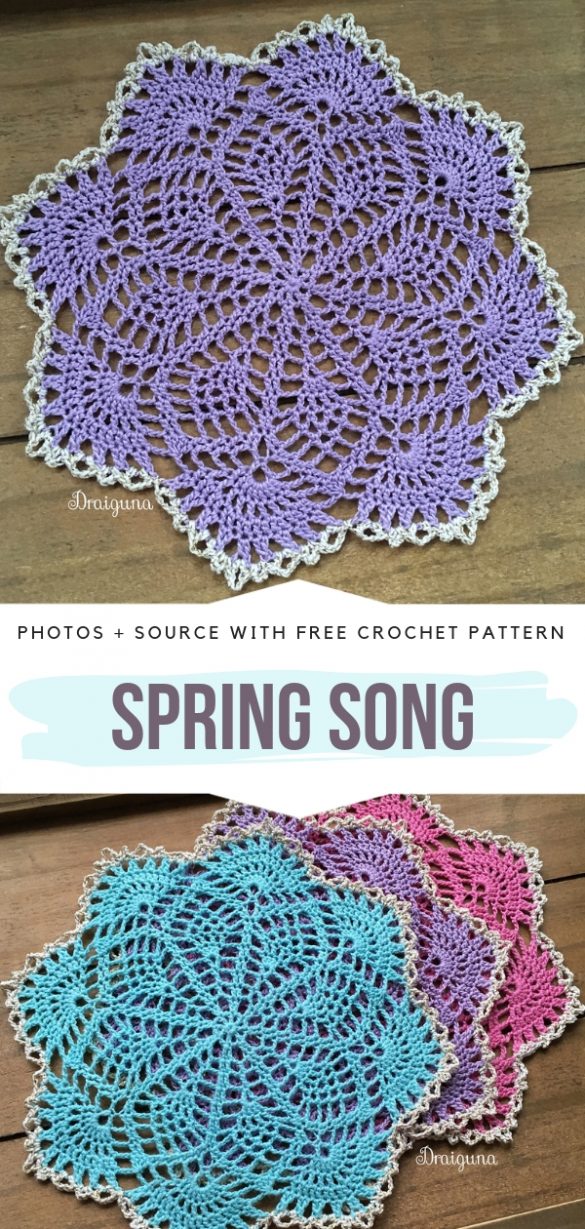 Our Favorite Floral Crochet Mandalas - Free Patterns