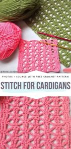 Useful Crochet Stitches Free Patterns