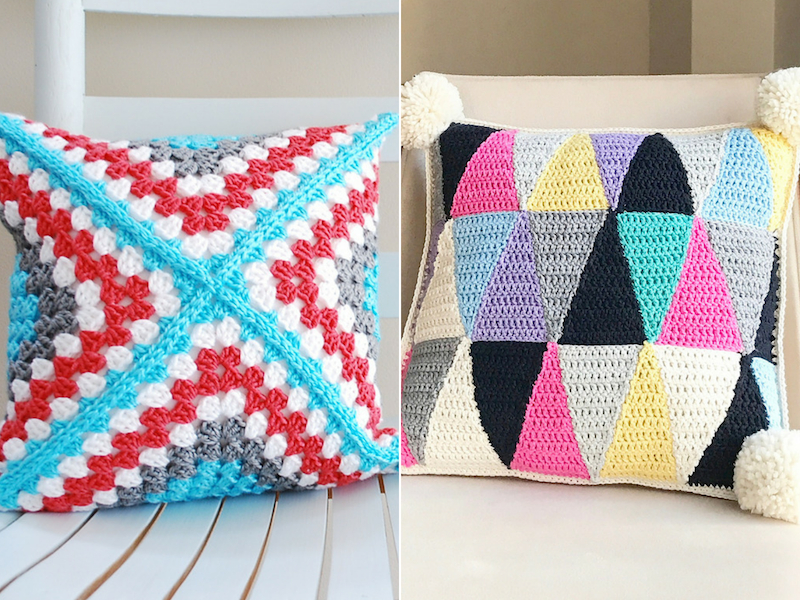 Stunning Crochet Cushions Free Patterns