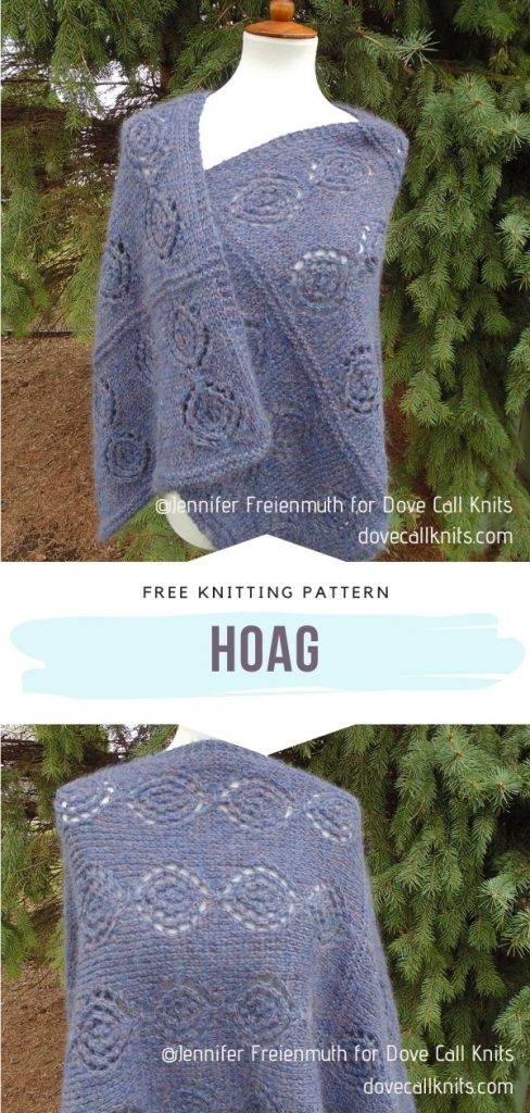 Elegant Rectangular Knitted Wraps - Free Patterns