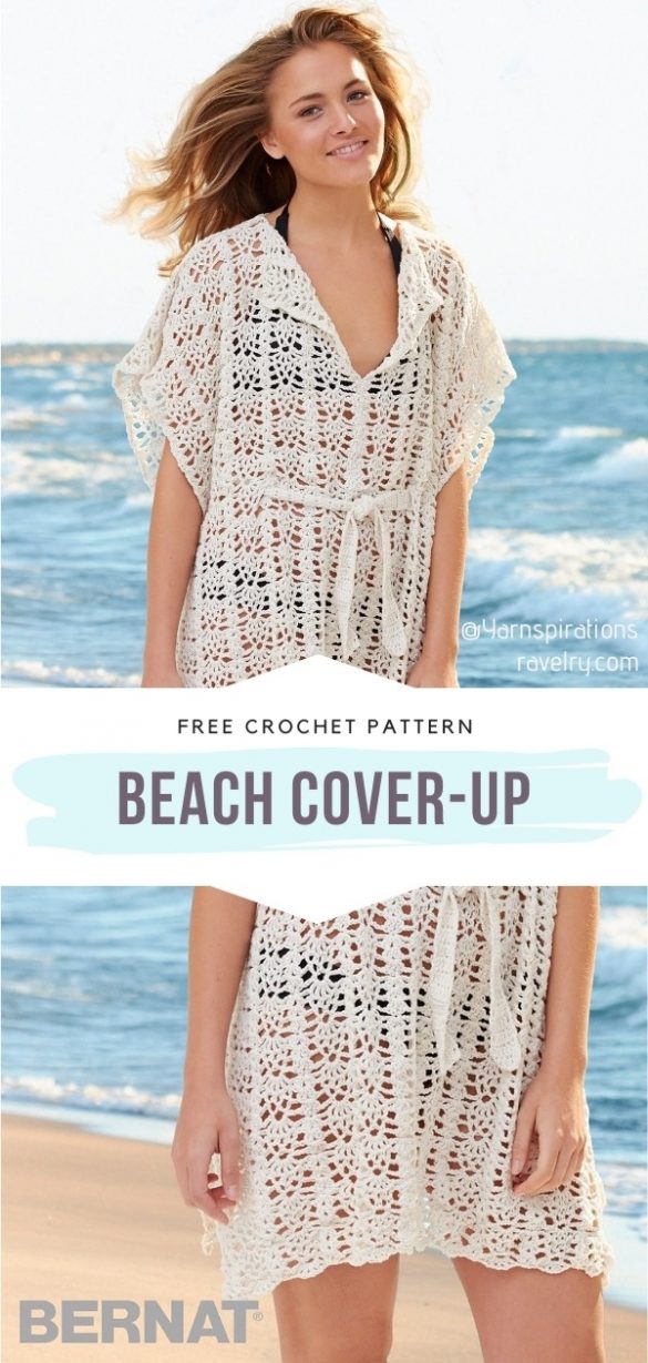 10+ Lacy Cover-Up Free Crochet Patterns