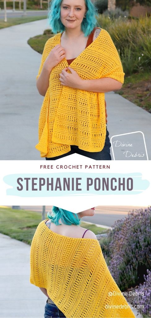 Beautiful Summer Ponchos - Free Crochet Patterns