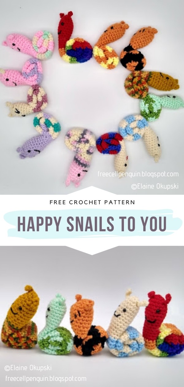 Amigurumi Snails