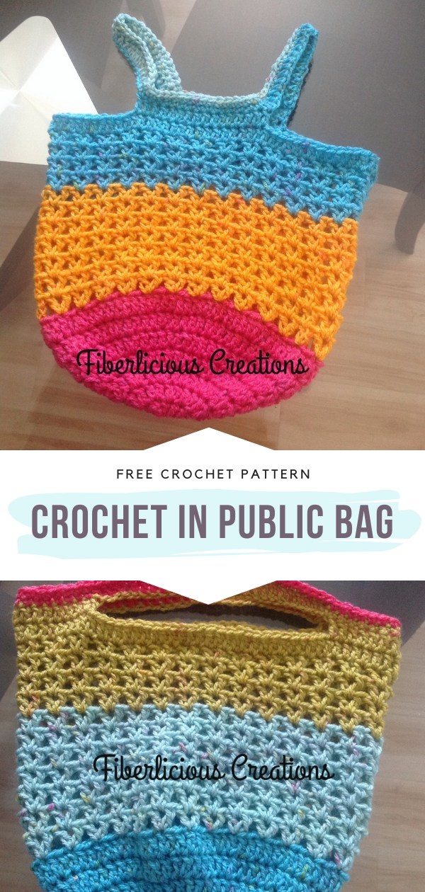 Colorful Crochet Bag