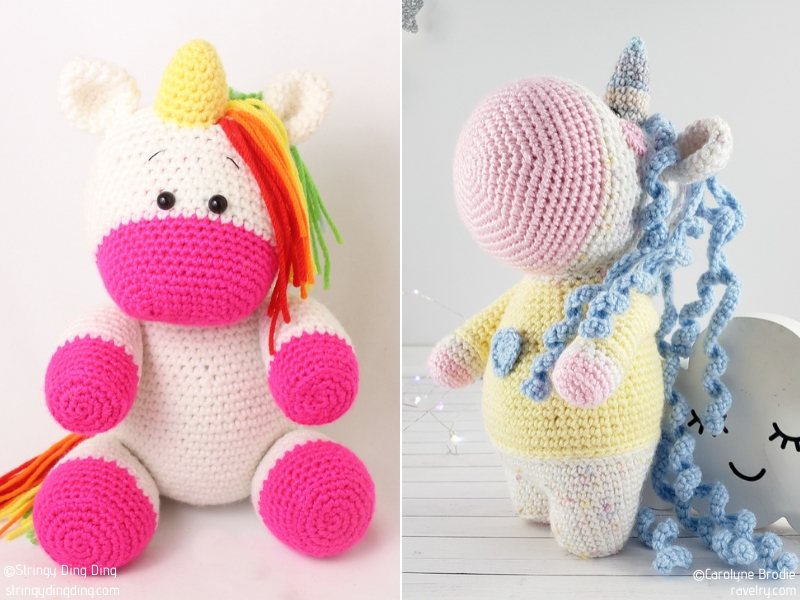 Cute Unicorn Amigurumi Free Crochet Patterns