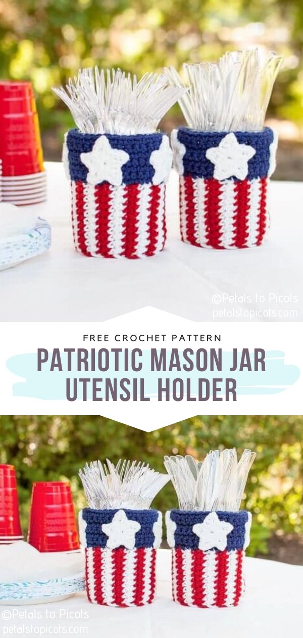 Crochet Jar Holder