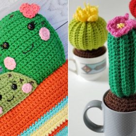Potted Succulent Amigurumi Free Crochet Patterns