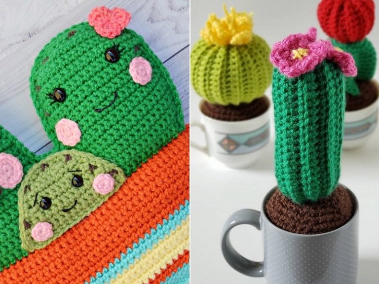 Potted Succulent Amigurumi Free Crochet Patterns