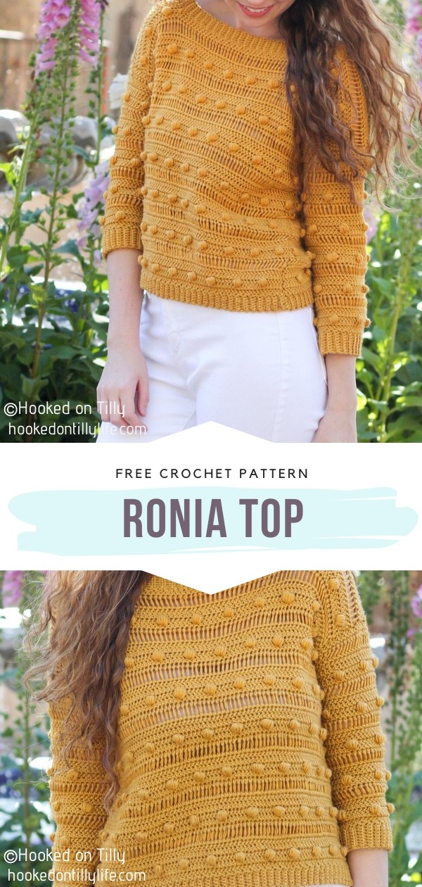 Yellow Crochet Top 