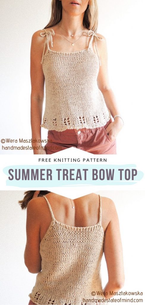 Loose Summer Tops Free Knitting Patterns 8918