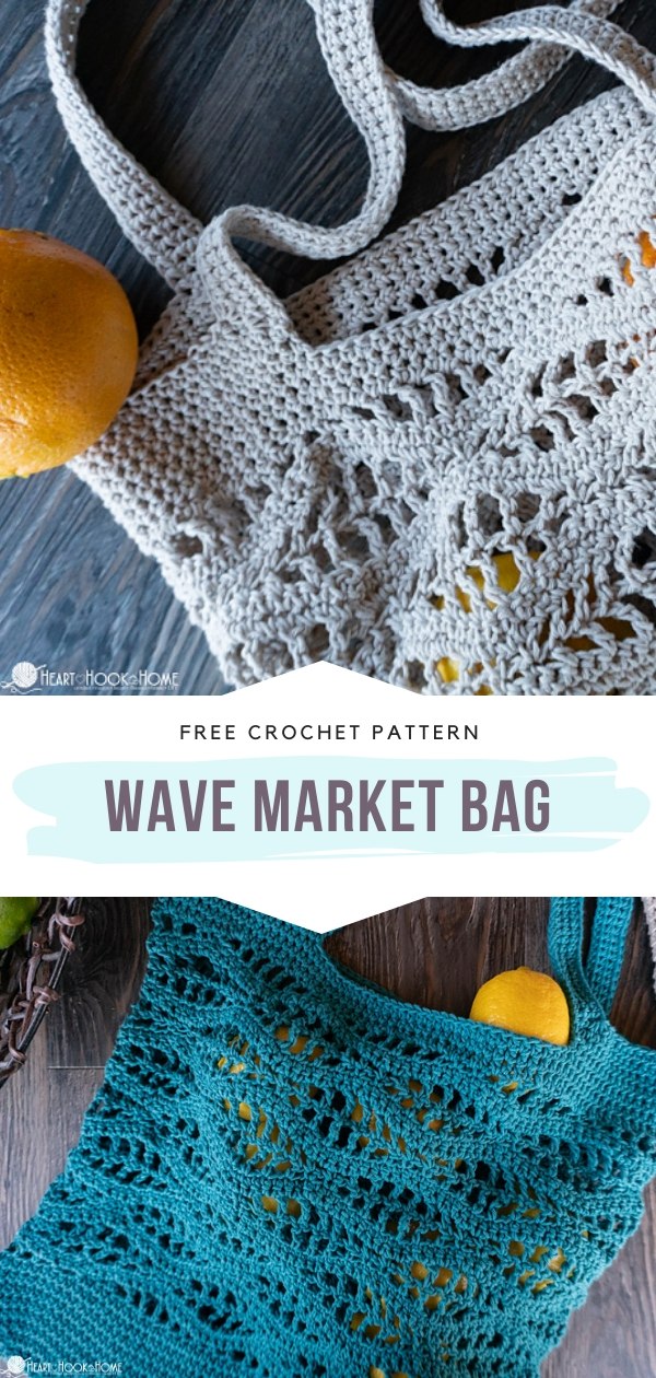 30 FREE Crochet Market Bag Patterns