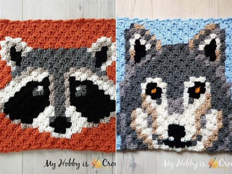 Animal Graphghan Square Ideas Free Crochet Patterns