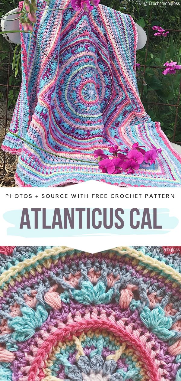 Crochet Mandala Blanket