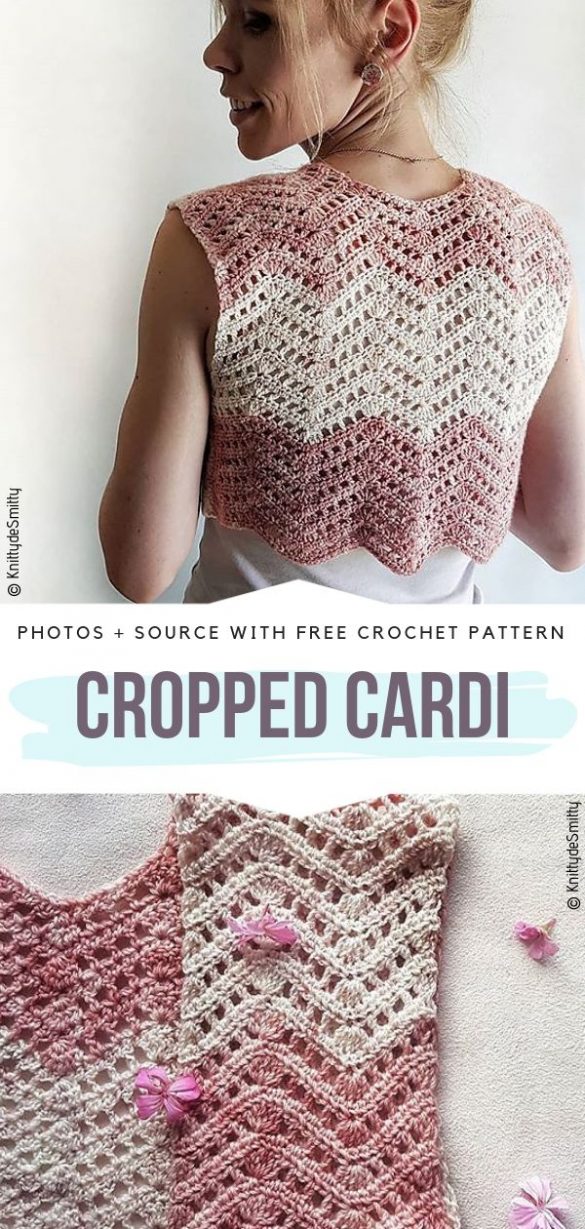 Beautiful Boho Crop Top Free Crochet Patterns