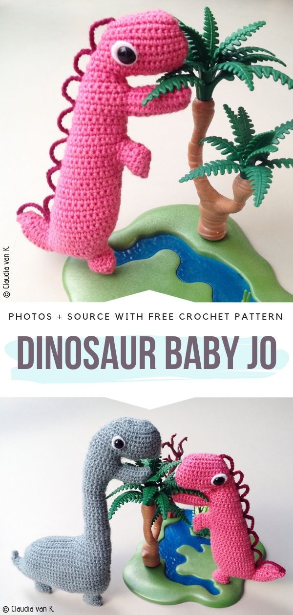 Crochet Baby Dinosaur