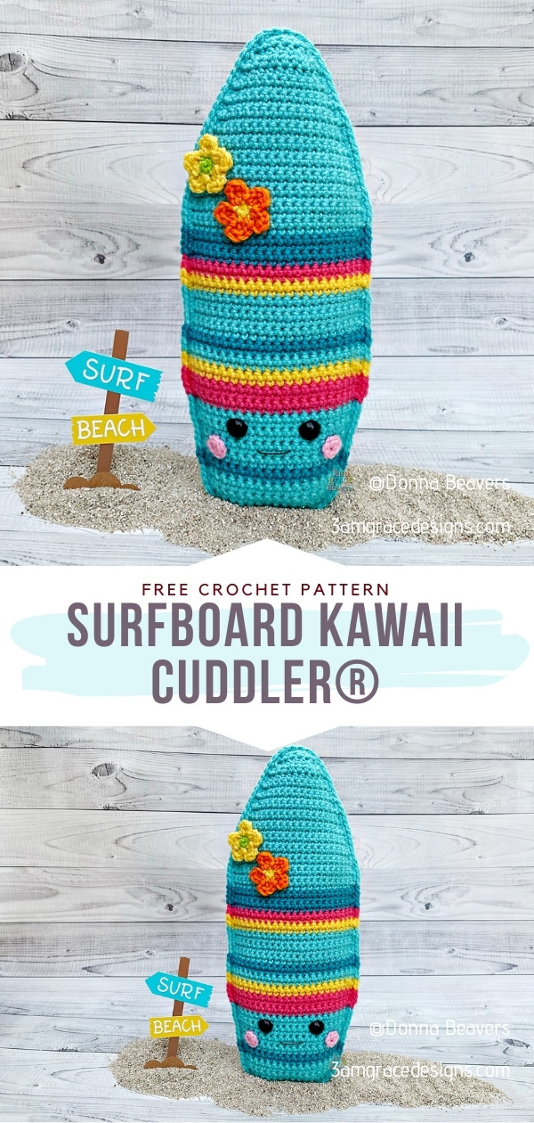 Amigurumi Surfboard