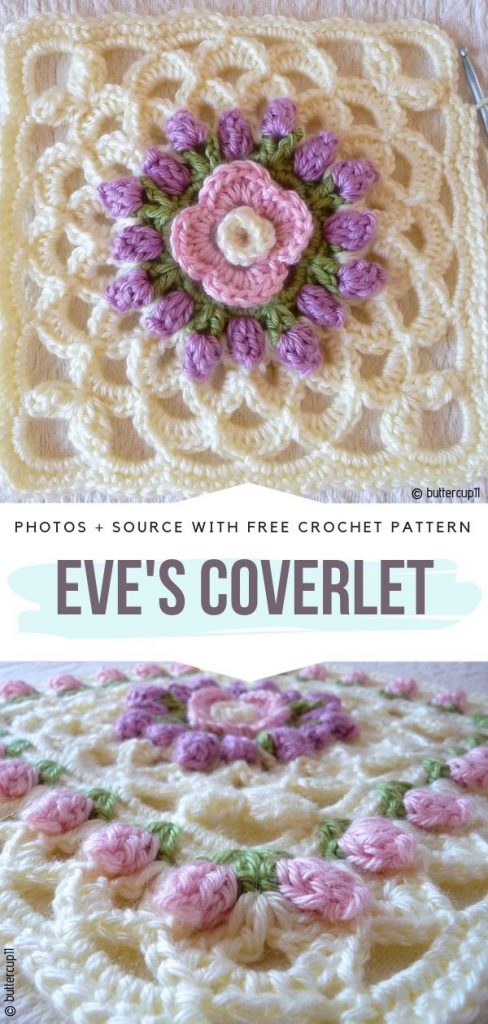 Summer Granny Squares Free Crochet Patterns