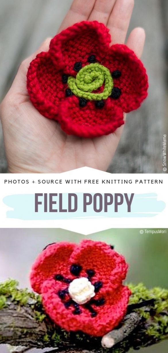 poppy-flowers-free-knitting-patterns