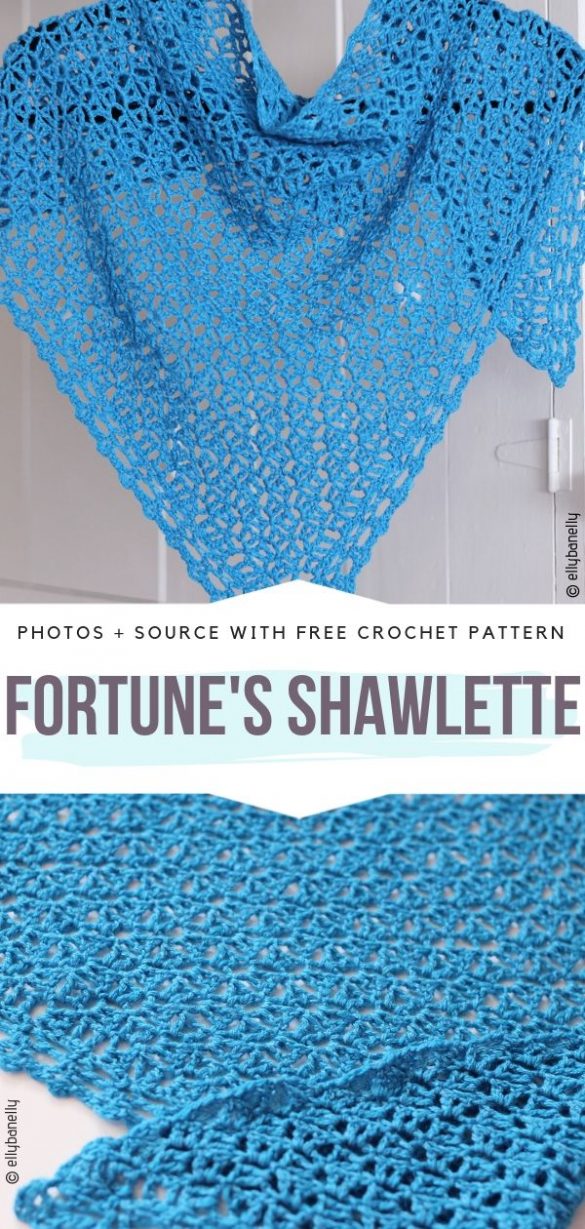 C2C Light Summer Shawls with Free Crochet Patterns