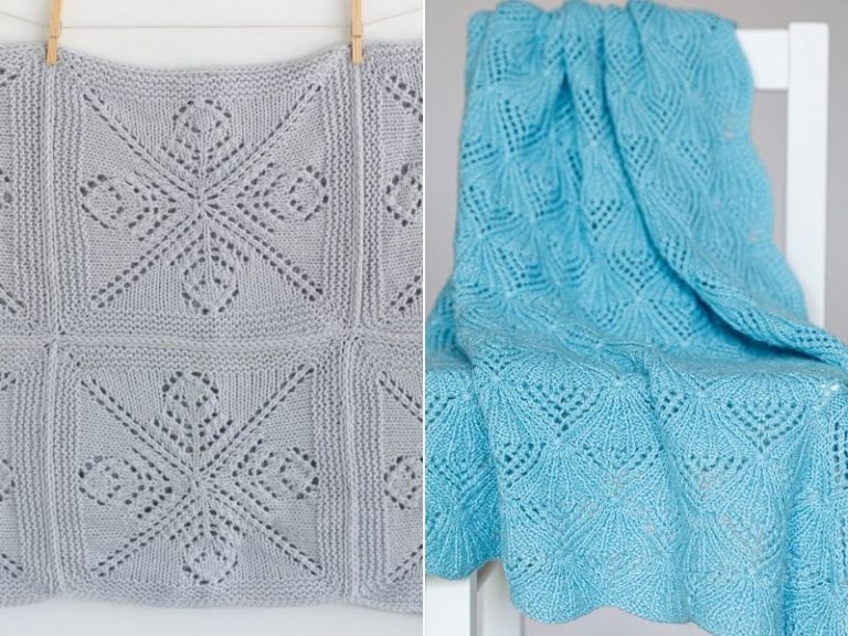 Pretty Lacy Blankets – Free Knitting Patterns