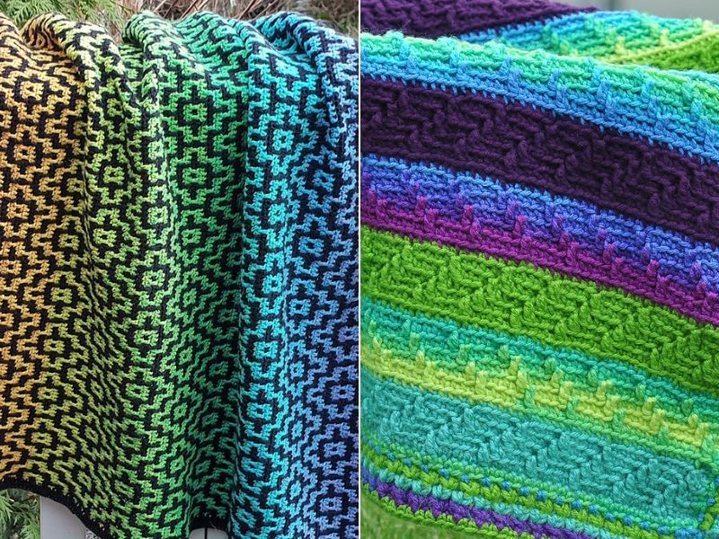 Mosaic Pattern Blankets