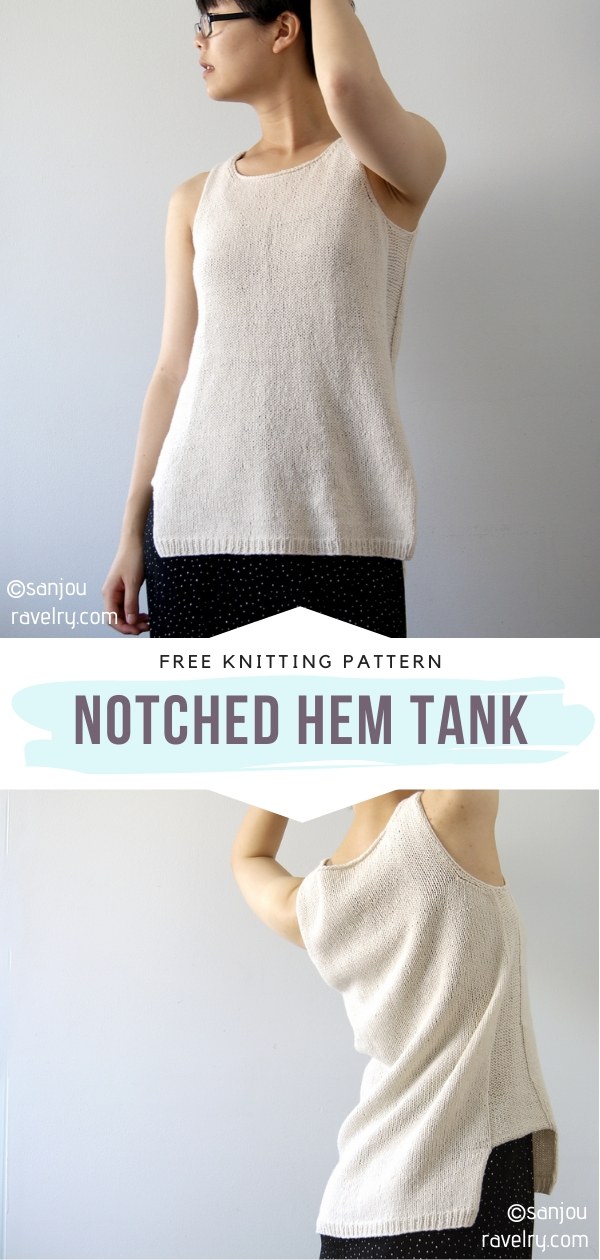 Loose Summer Tops - Free Knitting Patterns