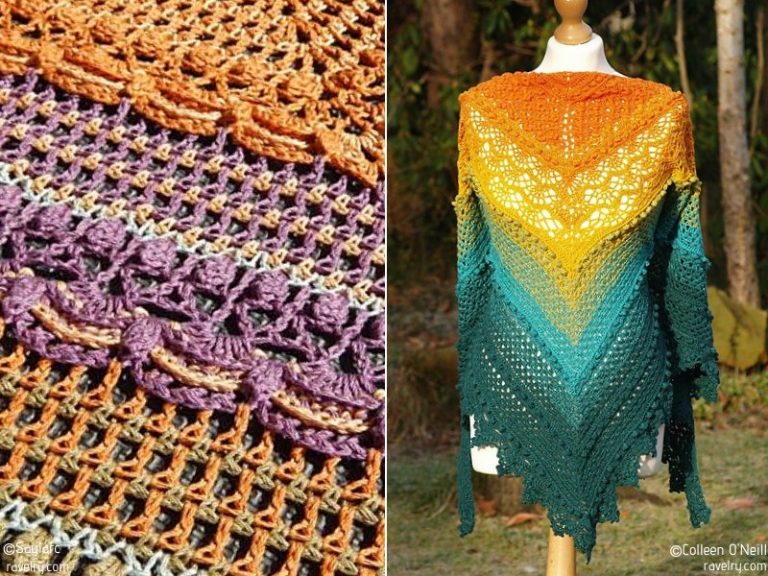 Intricate Summer Shawls Free Crochet Patterns